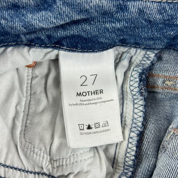 MOTHER The Looker Ankle Fray in Not Cut & Pasted Size 27 - Picture 5 of 10